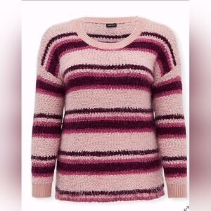 TORRID POPCORN DROP SHOULDER SWEATER (SZ 00)